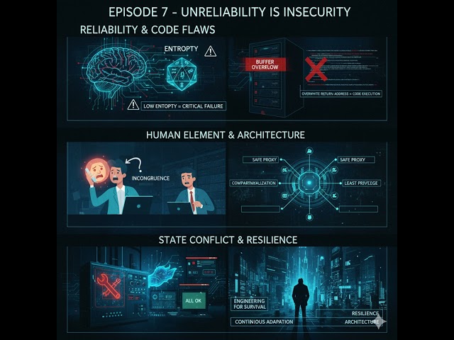 Episode 7 - Unreliability is Insecurity