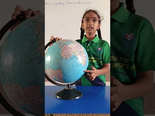 Grade 6 Chapter-Locating places on the Earth #6DA04 #socialscience