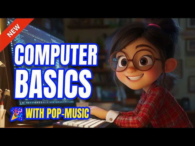 Learn Computer Basics Song | Fun 3D Animation for Kids | Educational Technology Music Video