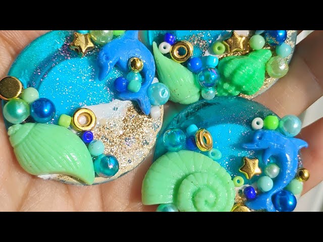 Beach Scene Magnet: Creative Process 