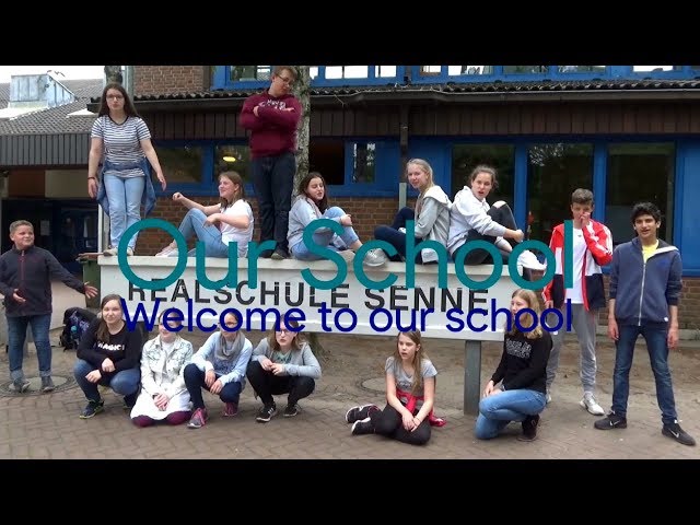 Die Realschule Senne stellt sich vor! | The Senne secondary school introduces itself.