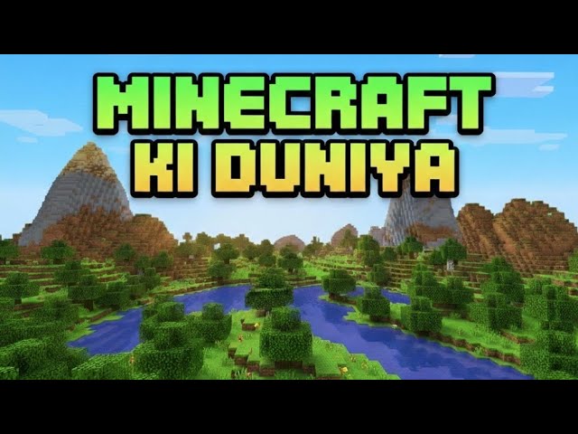 Minecraft Ki Duniya | A New Beginning! 🌍