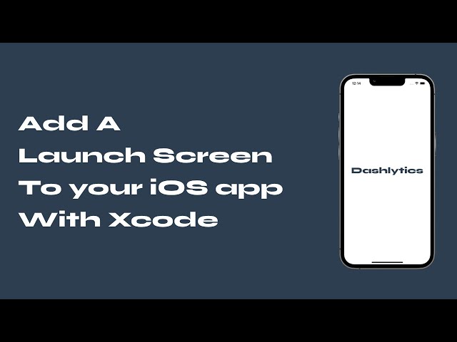 How to add Launch Screen to your iOS app with Xcode
