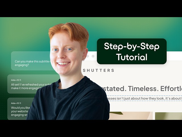 How to Build a Website with Aida AI Website Builder (Full Step-by-Step Tutorial)