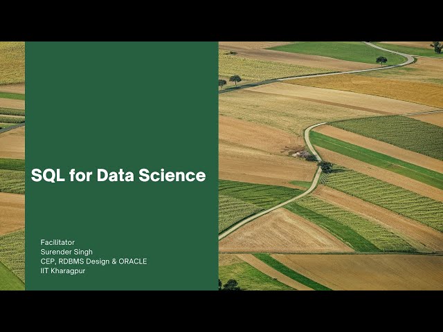 Data Definition using SQL Part-1