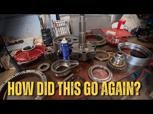 How to reassemble a WWII Wespe Final Drive