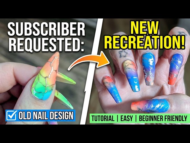 This Nail Design Looks Complicated But It's Actually Easy | Step by Step Tutorial
