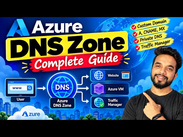 Azure DNS Zone Tutorial for Beginners | How DNS Works in Azure [HINDI] Using Hostinger