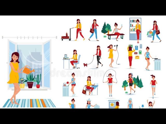 Daily routine - Learn English - Esol