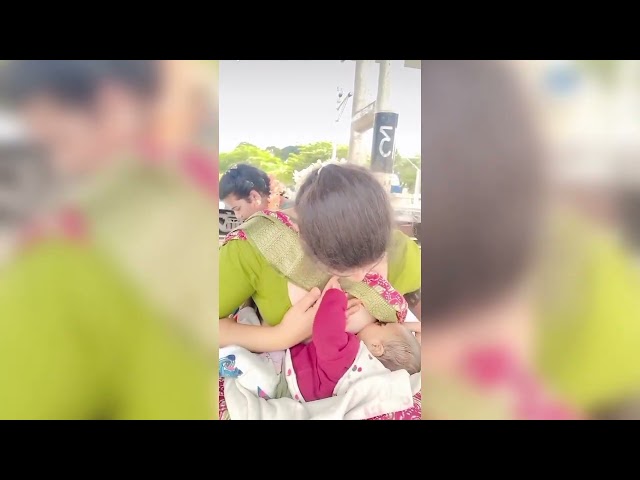 breastfeeding vlog || breastfeeding in train || New breastfeeding vlog #latest 2025 #breastfeeding
