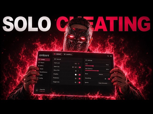 I Tried the BEST Rust CHEAT on a 1000 Player Rust Server ft. Ambani.dev