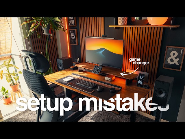 Top 5 Desk Setup Mistakes (& How to Fix Them)