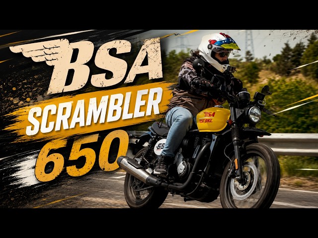 Raw and analog: Is the BSA Scrambler 650 worth it?