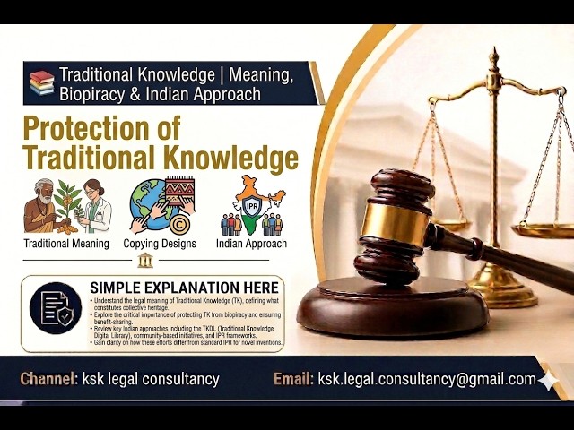 Protection of Traditional Knowledge