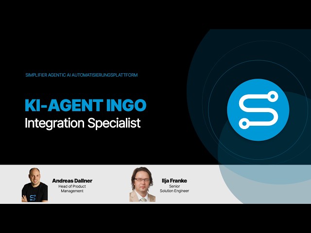 Simplifier Agentic AI Universum: AI Agent Ingo (Integration Specialist)