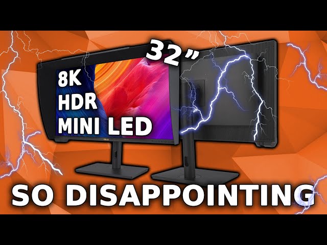 ASUS Are You Serious? - 32” 8K PA32KCX Mini LED Monitor