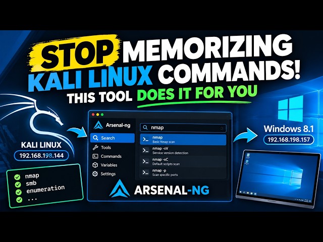 Stop Memorizing Kali Linux Commands! This Tool Does It For You