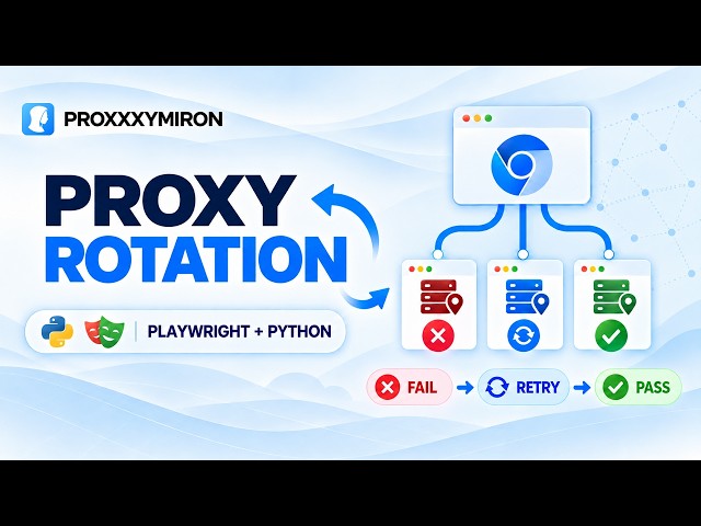 Playwright Python Proxy Rotation: Build a Reliable Async Scraper