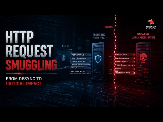 HTTP Request Smuggling: From Desync to Critical Impact | Happy Jain at FOXXCON