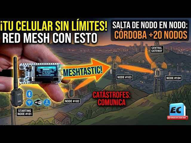 Meshtastic and LoRa in Argentina: Frequencies, Range, and How to Get Started