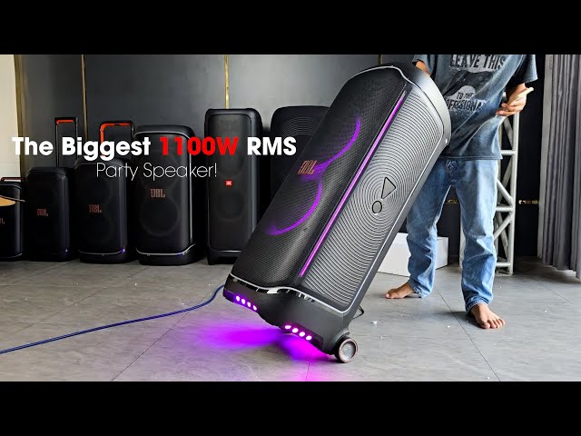 The Biggest 1100W RMS Party Speaker! | JBL PartyBox Ultimate