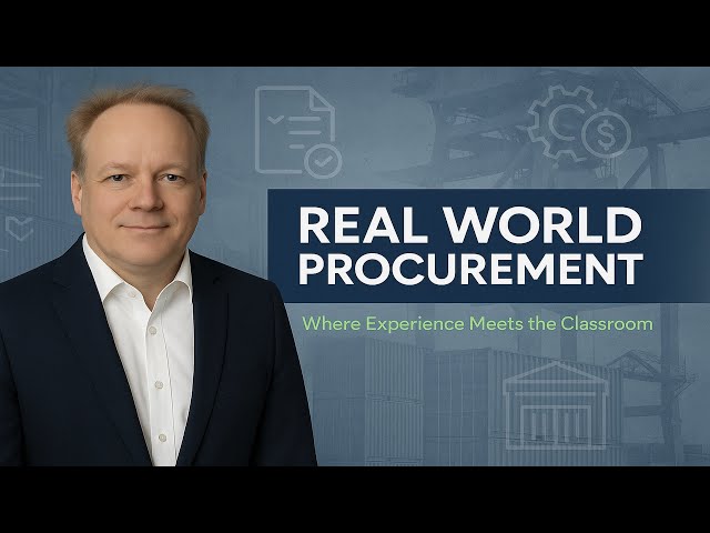 Supplier Performance Management (Video #608)