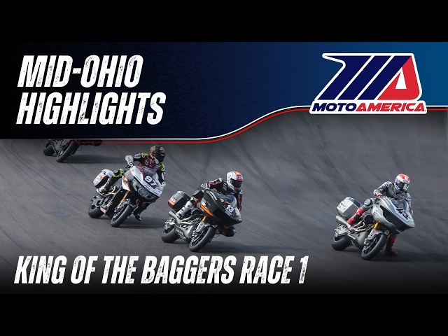Mission King of the Baggers Race 1 at Mid-Ohio 2026 - HIGHLIGHTS | MotoAmerica