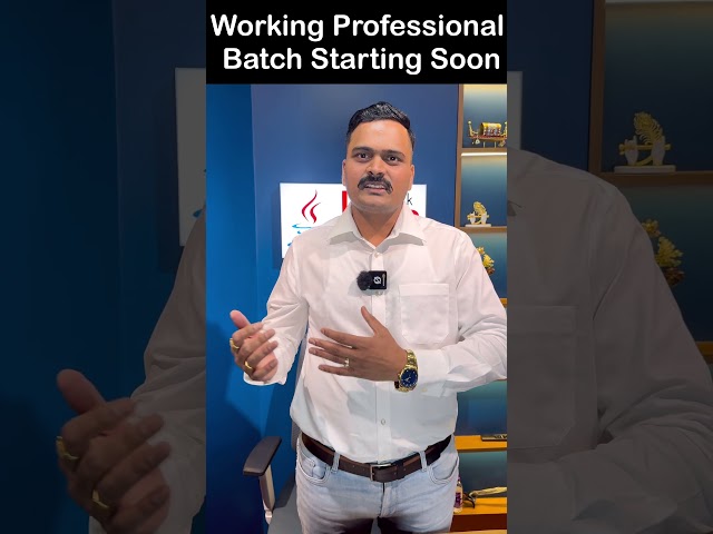 Stuck in Your Current Job? Working Professionals Batch Starting Soon! 🚀