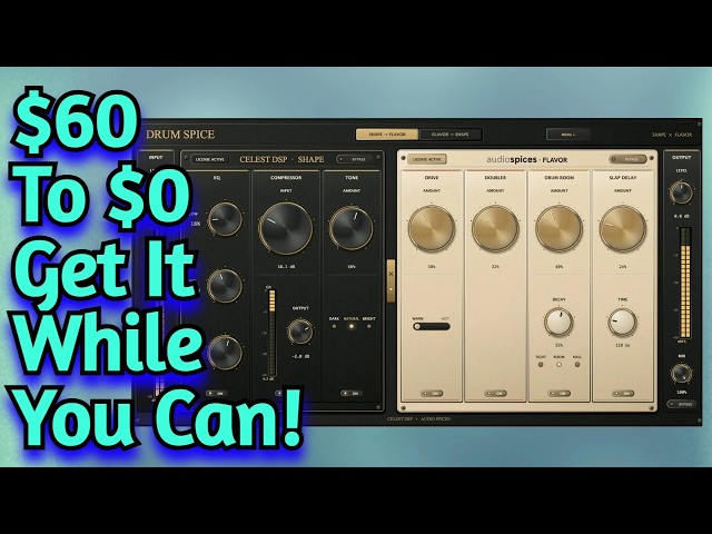 This New $60 Plugin Is FREE Right Now! Get It Before It's Too Late! - Drum Spice