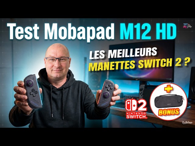 Switch 2: Mobapad M12HD finally makes the handheld console EXCELLENT!