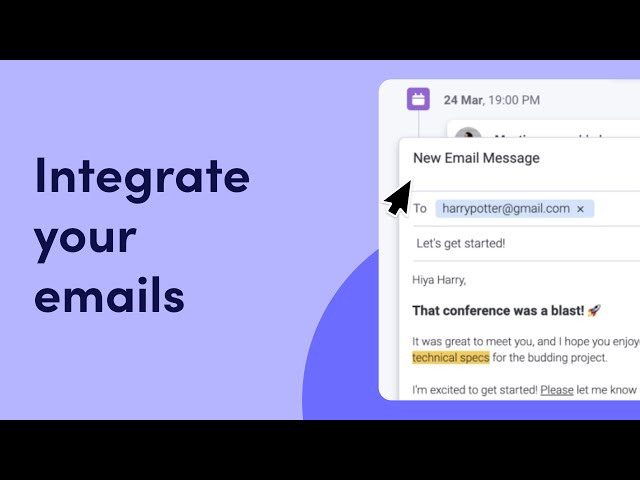 Integrate your emails | monday.com tutorials