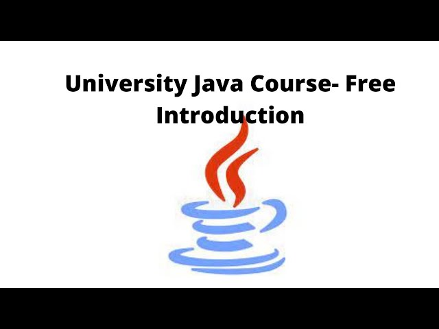 University Java (Free Course) - Sinhala Medium