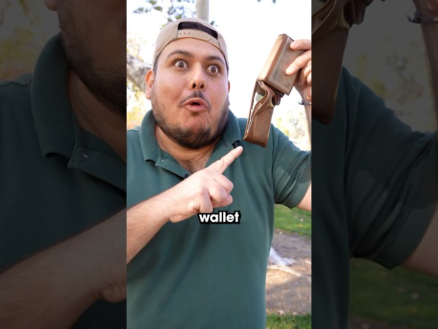I FOUND A WALLET 😳