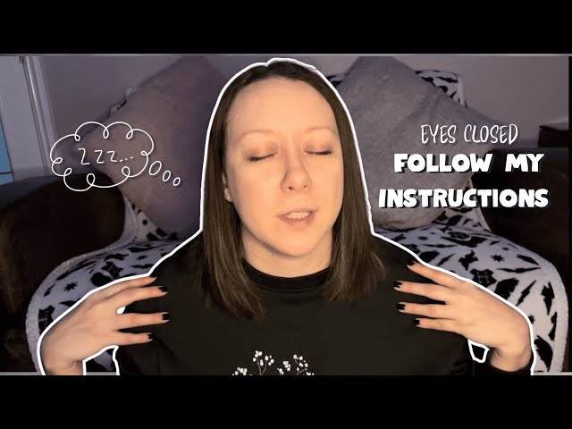 ASMR | Close Your Eyes & Follow My Instructions 😴 Relaxing Games for Sleep No Stress