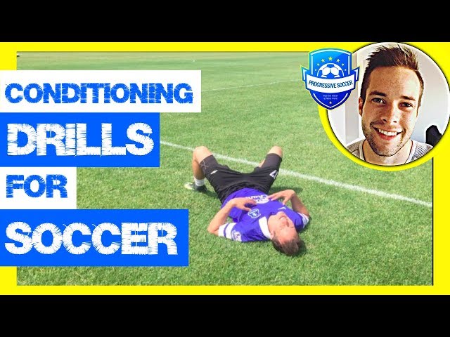 Soccer Conditioning Drills & Workouts (*Football Fitness Training without ball for kids & beginners)