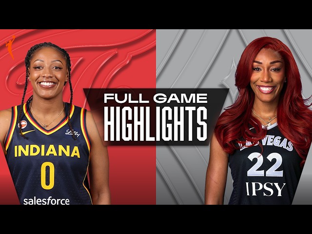 Indiana Fever vs. Las Vegas Aces | FULL GAME HIGHLIGHTS | August 6. 2026