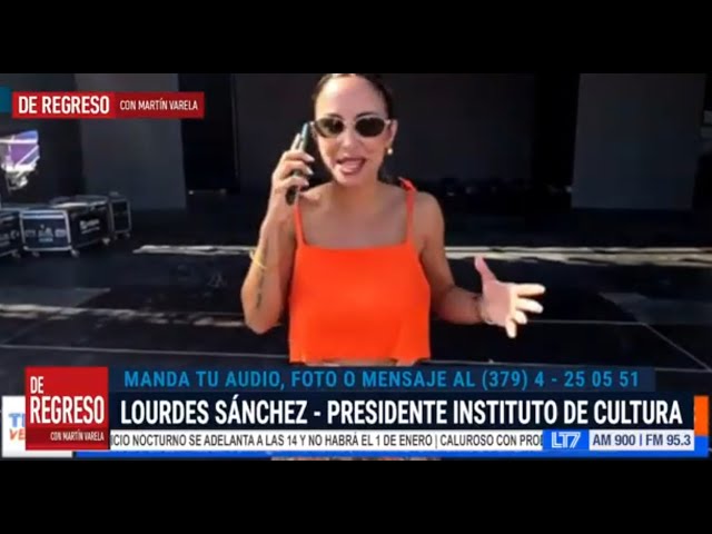 Polémicas en la Fiesta del Chamamé 2026: hablamos con Lourdes Sánchez, Presidenta Instituto Cultura