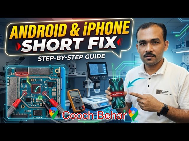 iphone & android short repair | step by step full guide 