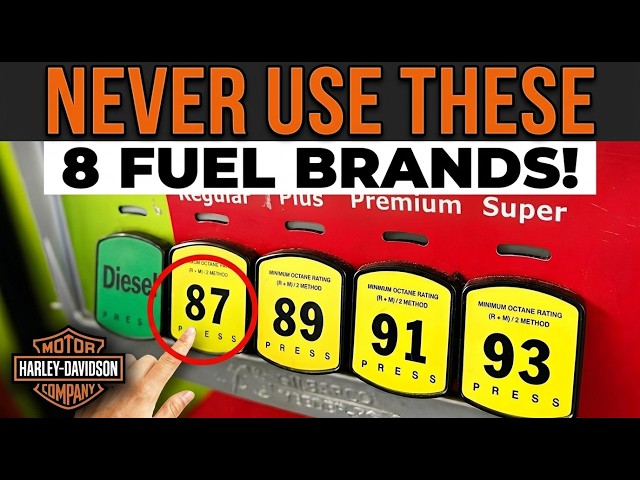 Never Use These 8 Fuel Brands For Your Harley (Mechanics Only Trust These 2)