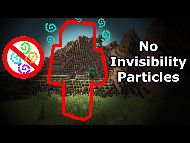 How to GET RID of INVISIBILITY Particles | Minecraft