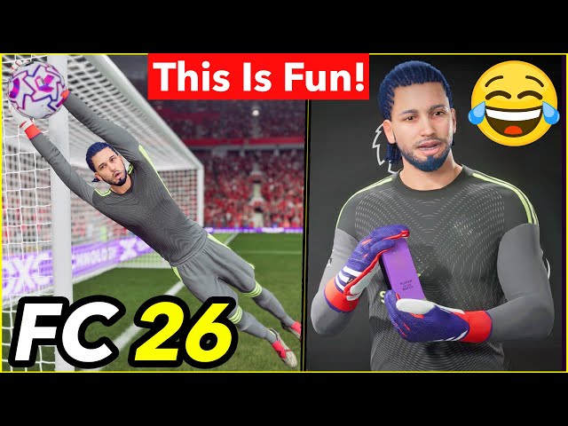 Nobody Told Me FC 26 Goalkeeper Career Mode Was THIS Fun! 🔥