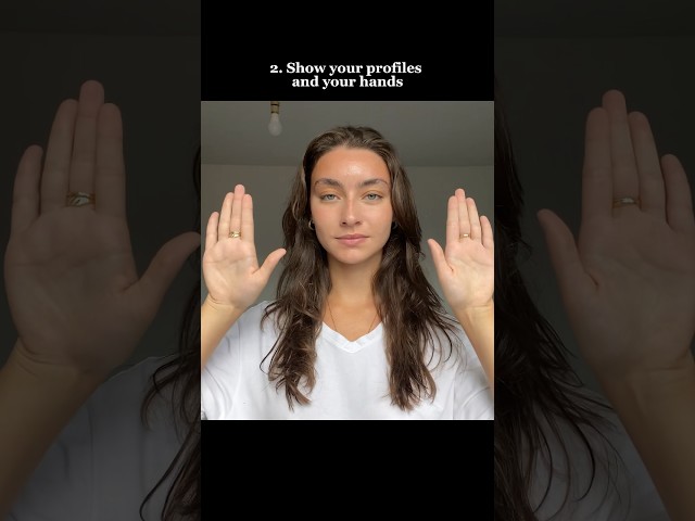 How to take a self tape for a modelling casting 📸