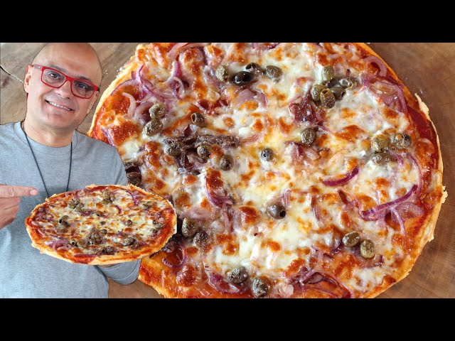 Instant Liquid Onion Pizza