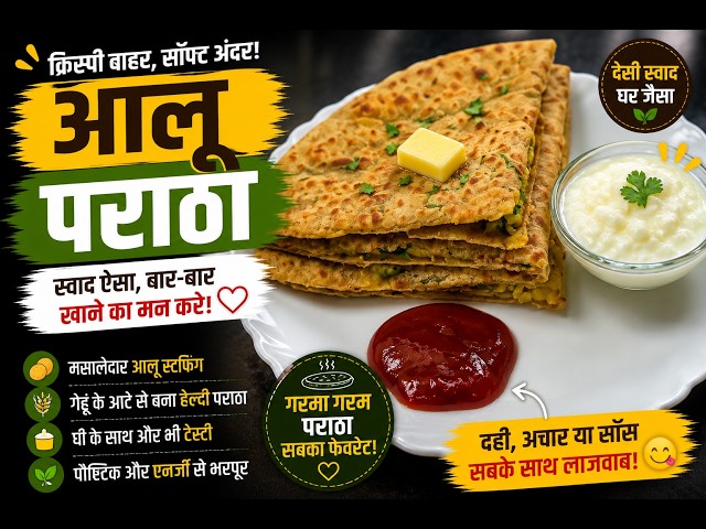 Day 31/51 |🥔 Chit Se Nikla Aloo Paratha 😍 | Dhaba Style Aloo Paratha  | Partha | Aloo Paratha