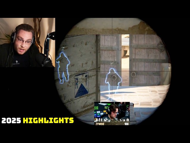 ohnePixel reacts to best ZywOo Highlights of 2025