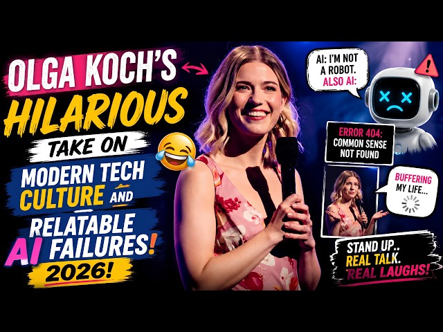 Olga Koch's Hilarious Take on Modern Tech Culture and Relatable AI Failures 2026!