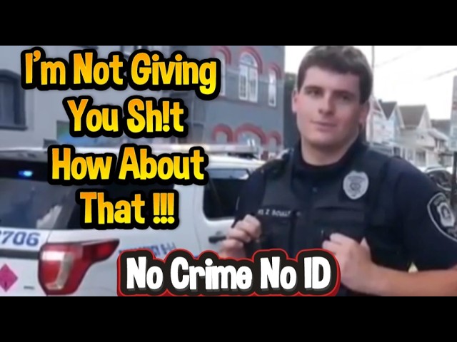 ID Refusal Savagely Owned Cops Had No Grounds To Demand ID