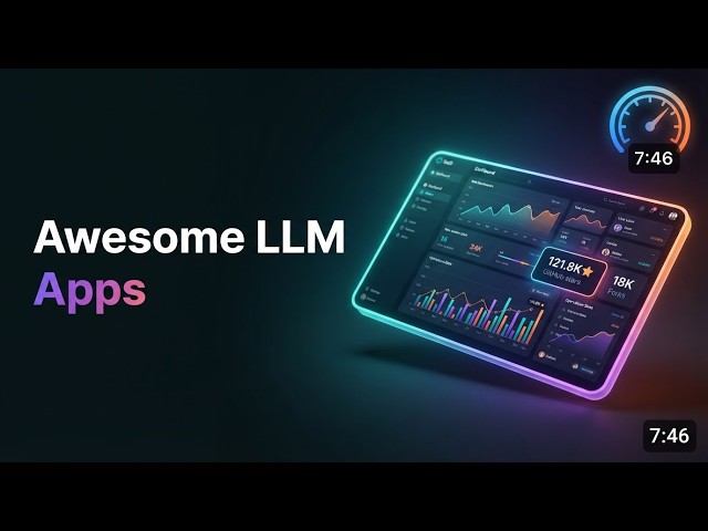How to set up awesome-llm-apps (121K★ GitHub)