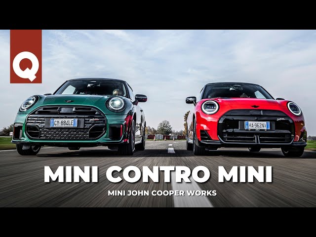 Which is the REAL MINI? | Thermal vs. Electric John Cooper Works on the Track