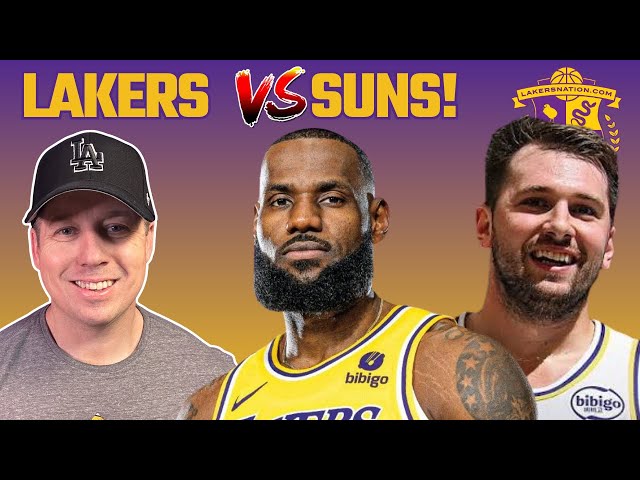 Lakers vs Suns LIVE Play By Play And Reaction!